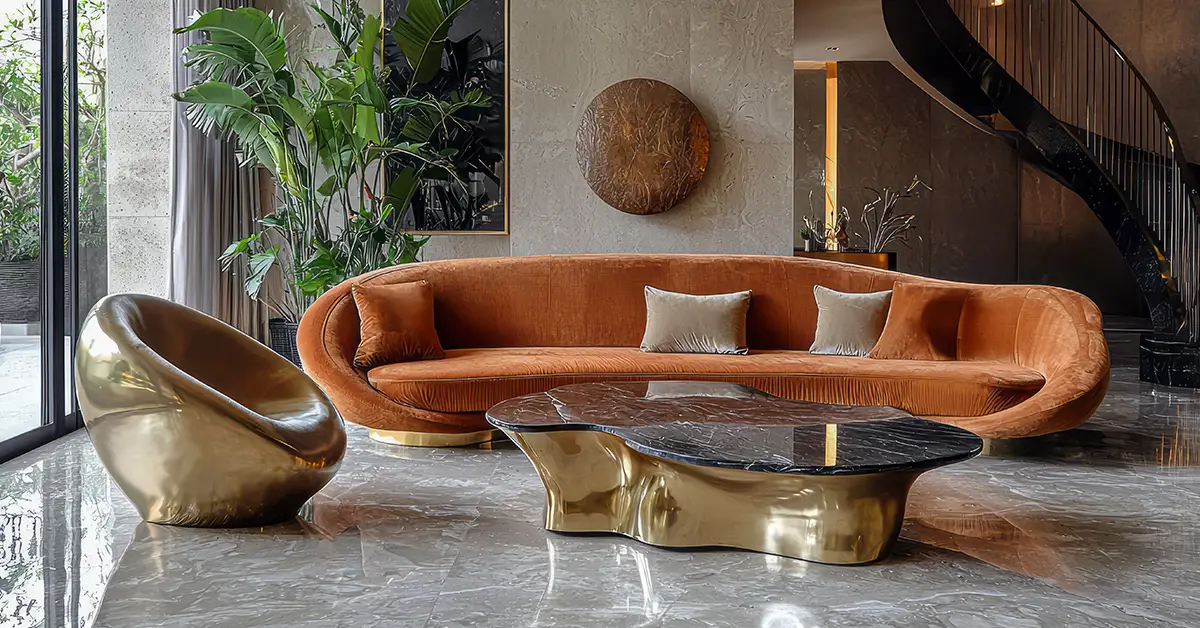 How to Design a Premium Living Room with Statement Furniture